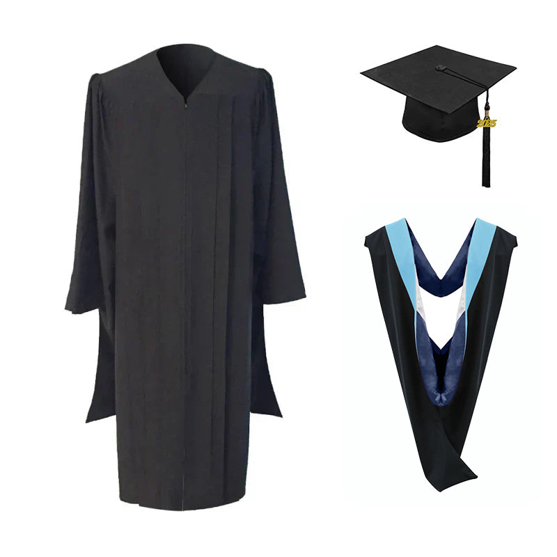 Classic Masters Graduation Cap, Gown, Tassel & Hood Package for BYU - Graduation Cap and Gown