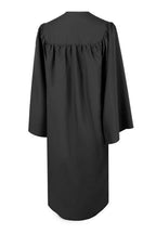 Matte Black Bachelors Cap, Gown, Tassel & Hood Package - Graduation Cap and Gown