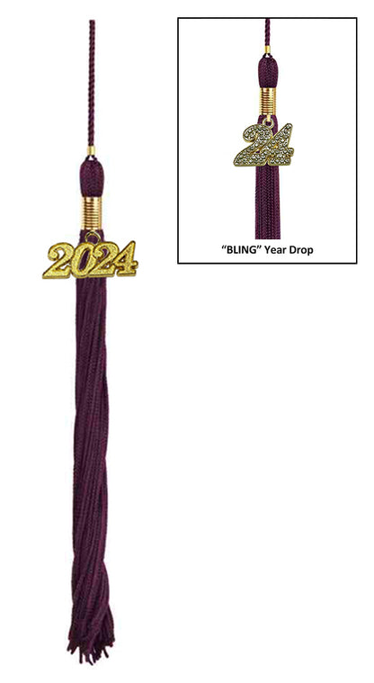 Child Matte Maroon Graduation Cap & Gown - Preschool & Kindergarten