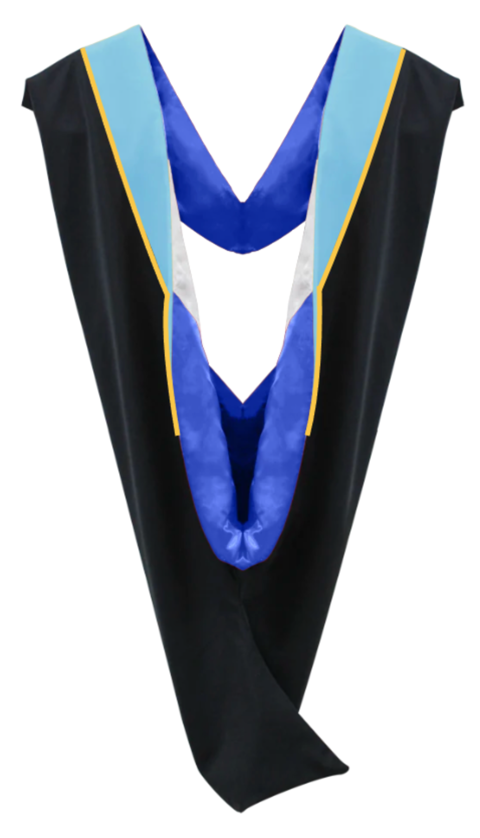 Bachelor Hoods on Clearance (FINAL SALE) - Light Blue Velvet