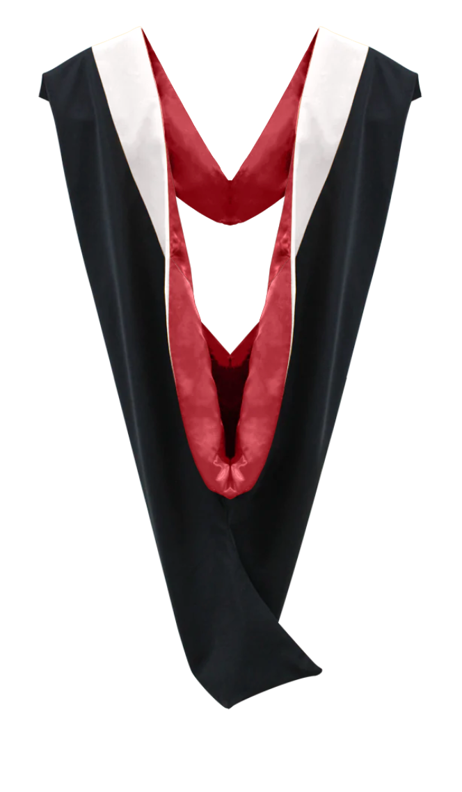 Bachelor Hoods on Clearance (FINAL SALE) - White Velvet