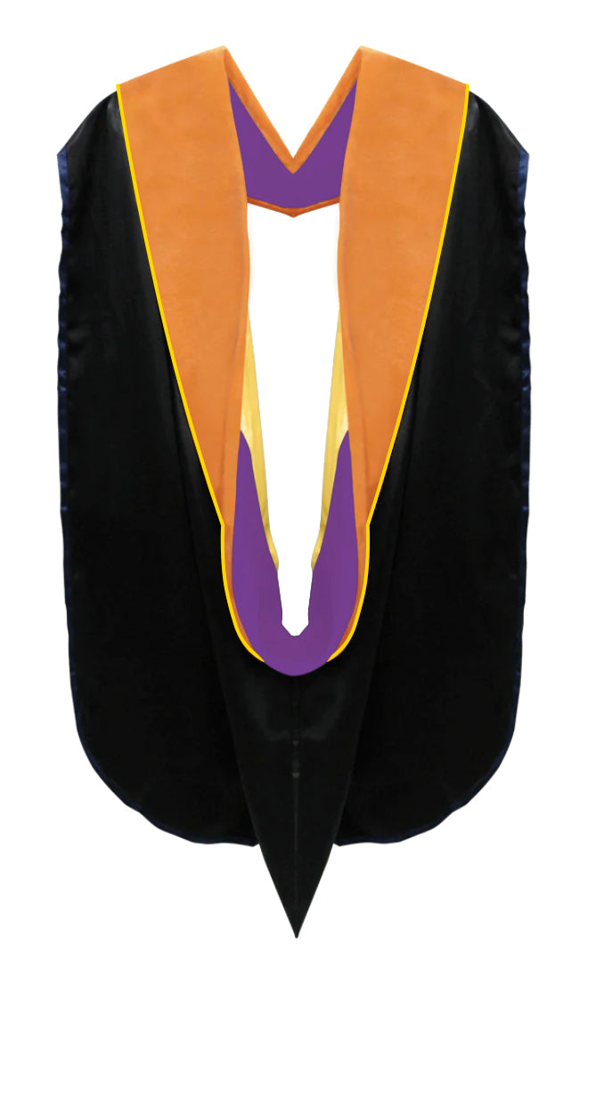 Doctoral Hoods on Clearance (FINAL SALE) - Apricot Velvet