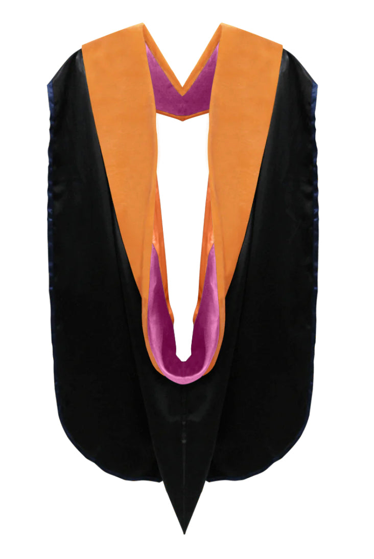 Doctoral Hoods on Clearance (FINAL SALE) - Apricot Velvet