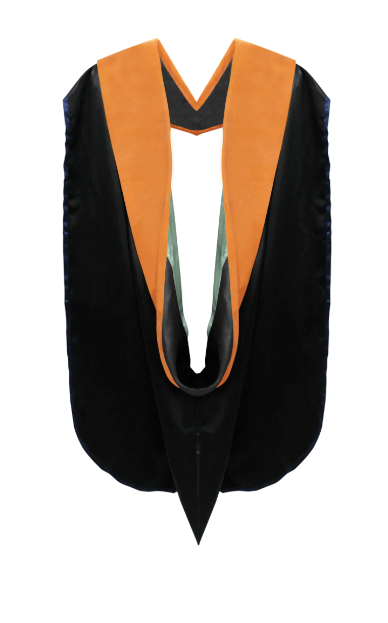Doctoral Hoods on Clearance (FINAL SALE) - Apricot Velvet