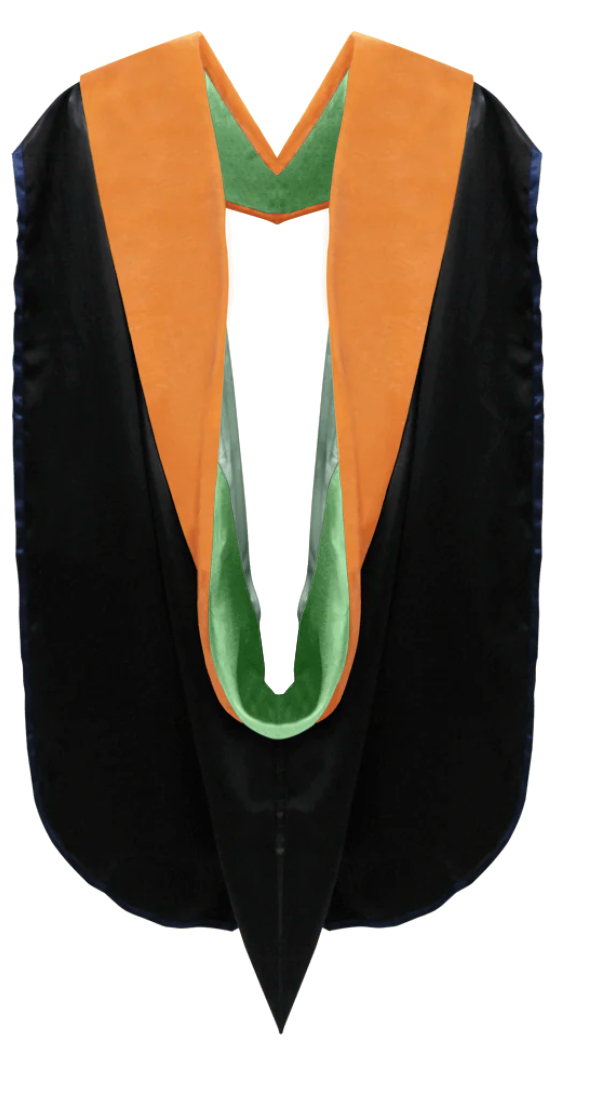 Doctoral Hoods on Clearance (FINAL SALE) - Apricot Velvet
