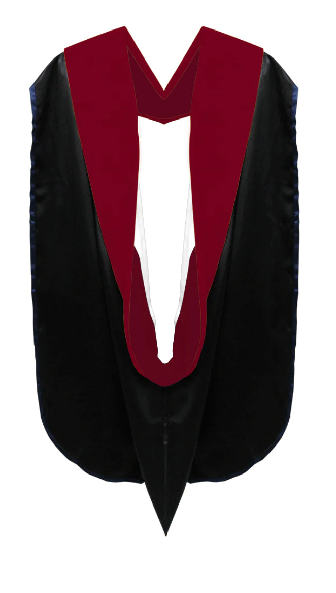 Doctoral Hoods on Clearance (FINAL SALE) - Crimson Velvet