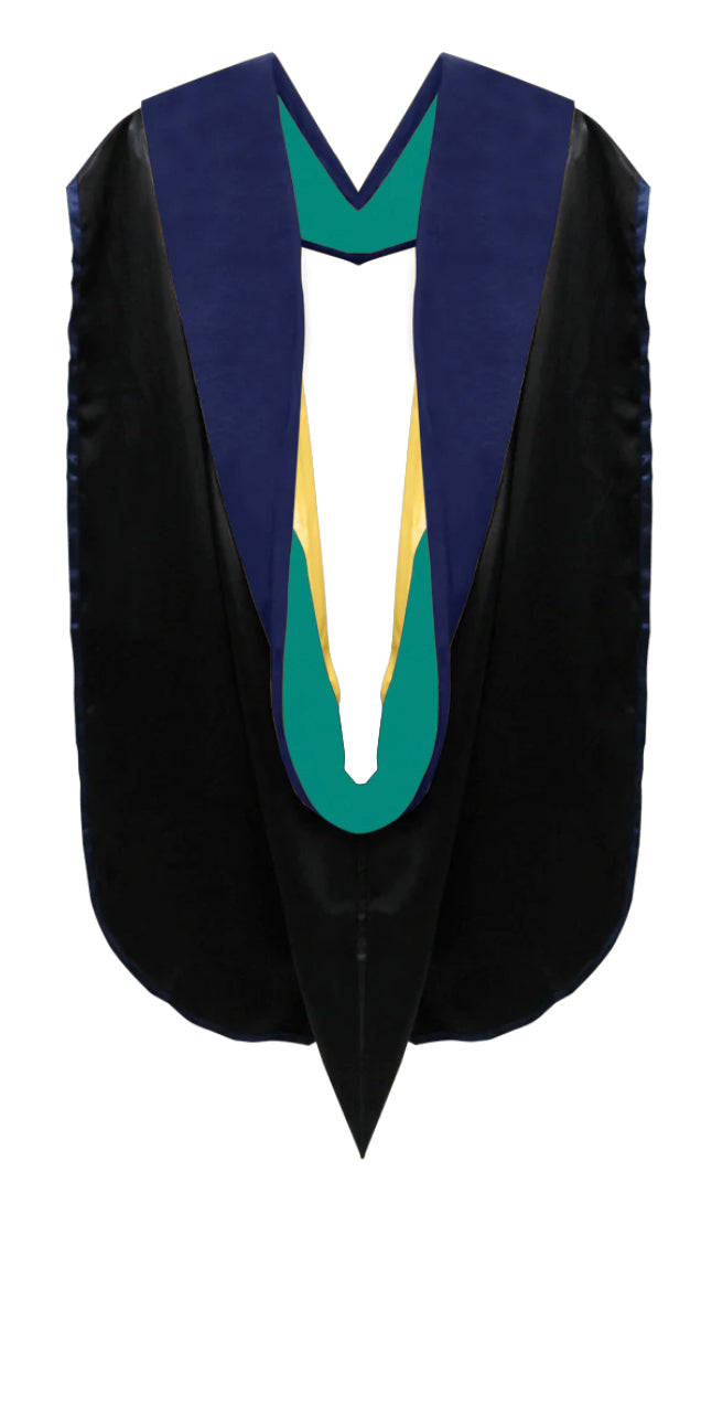 Doctoral Hoods on Clearance (FINAL SALE) - Dark Blue Velvet