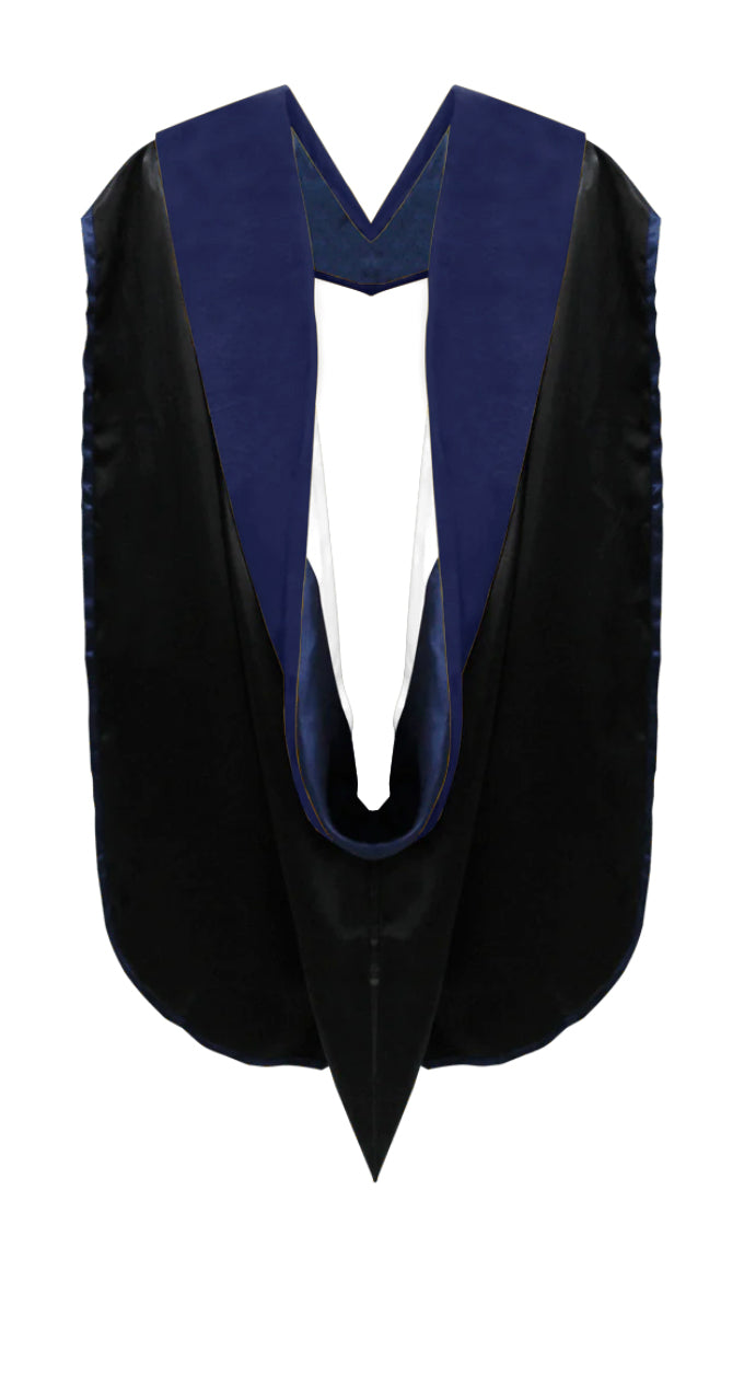 Doctoral Hoods on Clearance (FINAL SALE) - Dark Blue Velvet