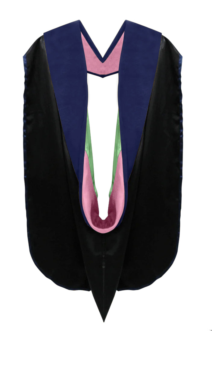 Doctoral Hoods on Clearance (FINAL SALE) - Dark Blue Velvet