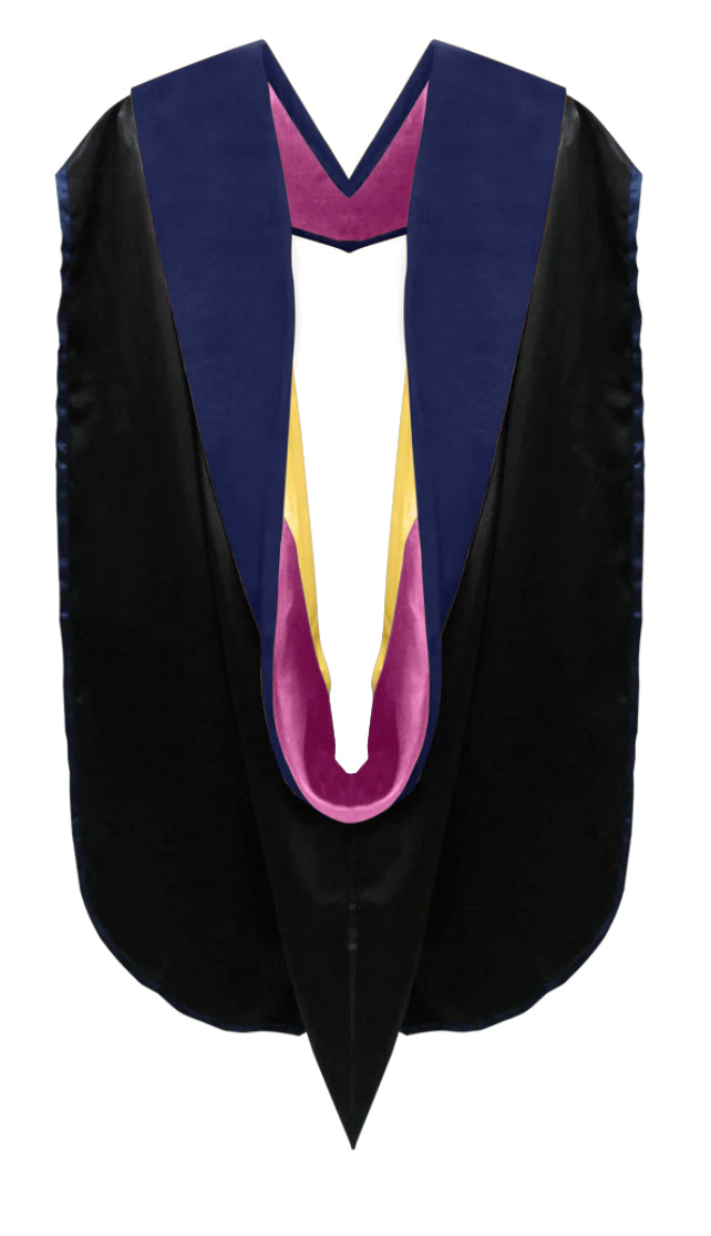 Doctoral Hoods on Clearance (FINAL SALE) - Dark Blue Velvet