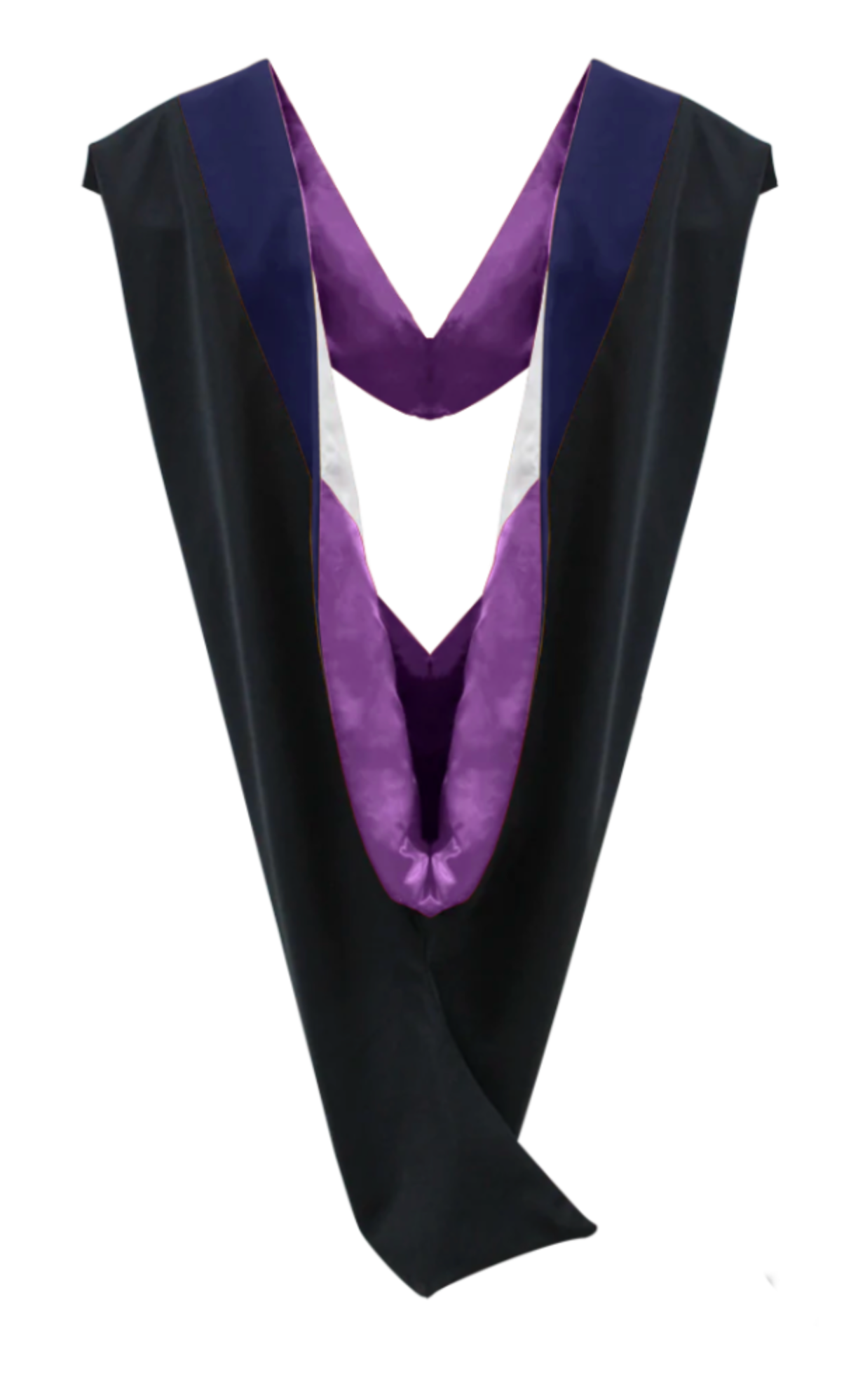 Bachelor Hoods on Clearance (FINAL SALE) - Dark Blue Velvet