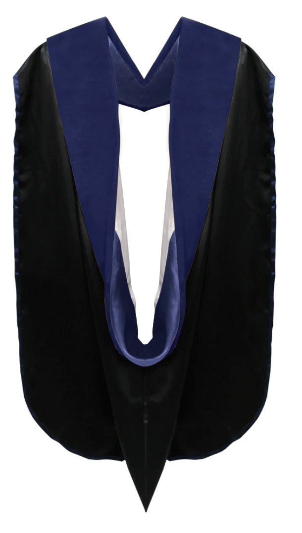 Doctoral Hoods on Clearance (FINAL SALE) - Dark Blue Velvet