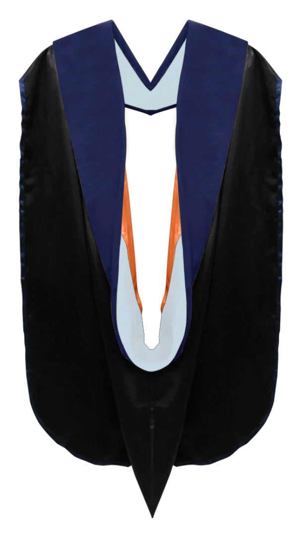 Doctoral Hoods on Clearance (FINAL SALE) - Dark Blue Velvet