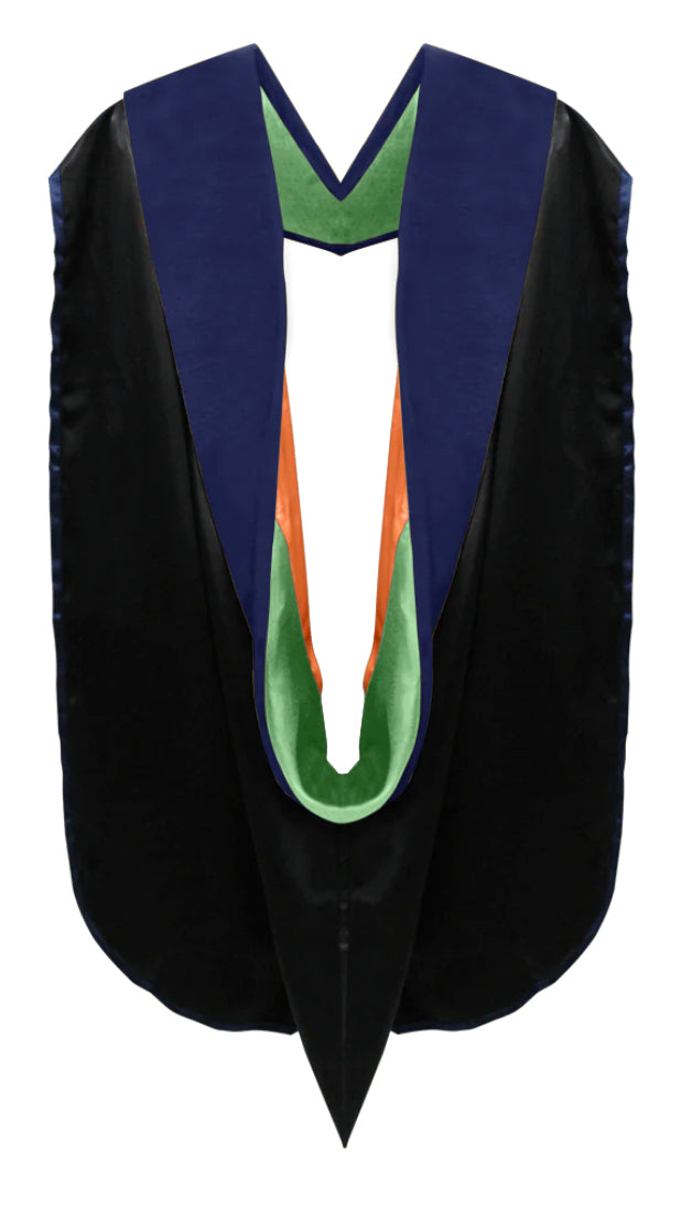 Doctoral Hoods on Clearance (FINAL SALE) - Dark Blue Velvet