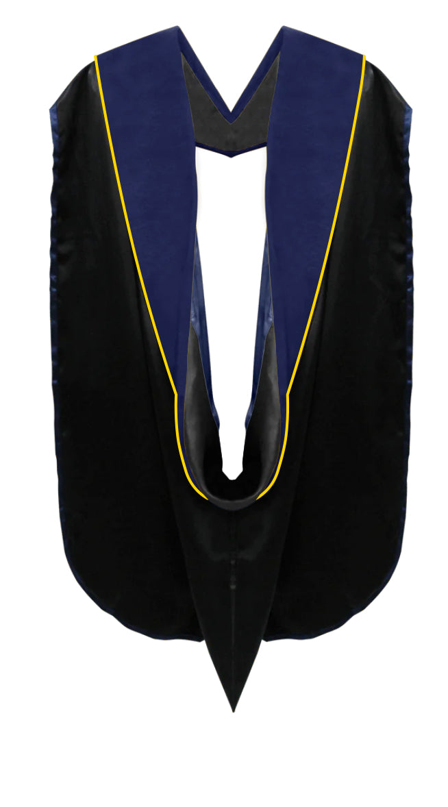 Doctoral Hoods on Clearance (FINAL SALE) - Dark Blue Velvet