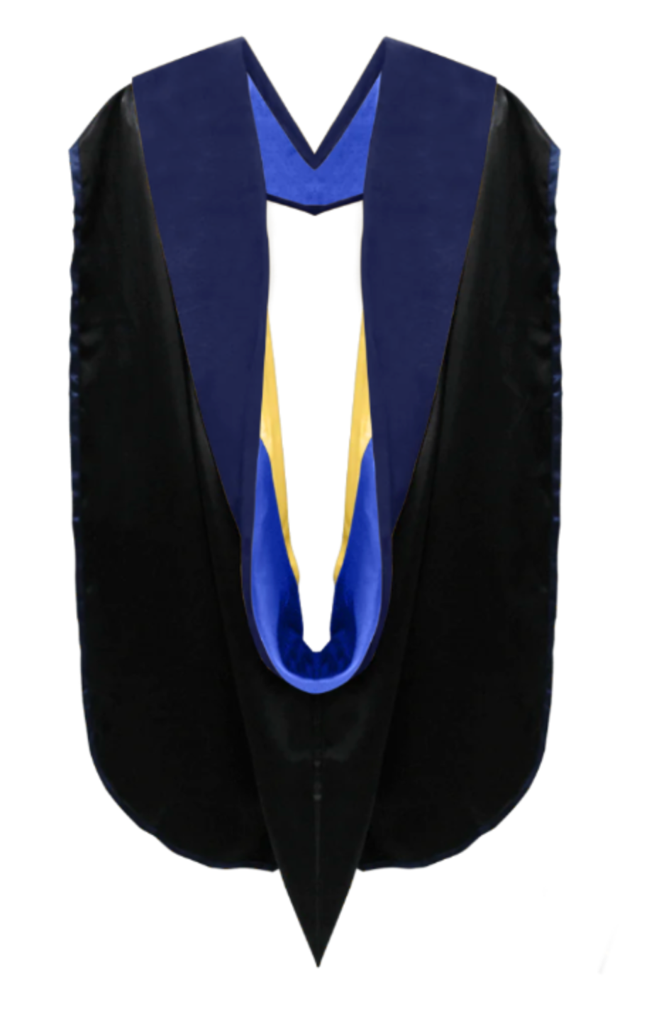 Doctoral Hoods on Clearance (FINAL SALE) - Dark Blue Velvet