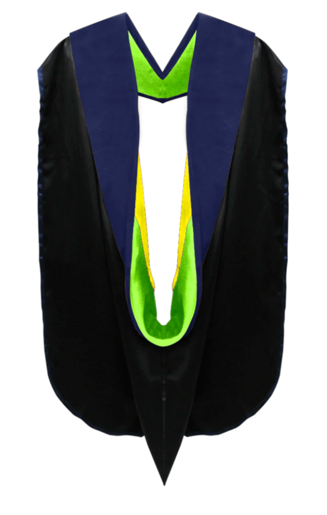 Doctoral Hoods on Clearance (FINAL SALE) - Dark Blue Velvet