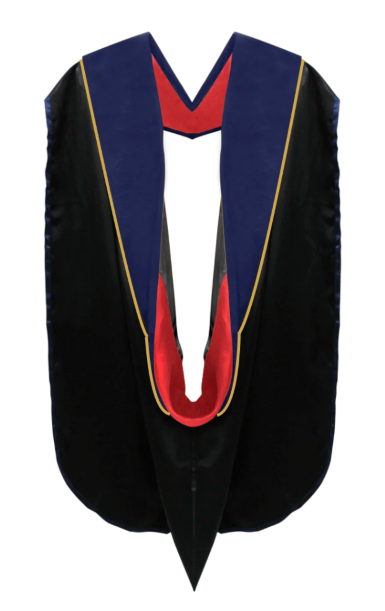 Doctoral Hoods on Clearance (FINAL SALE) - Dark Blue Velvet