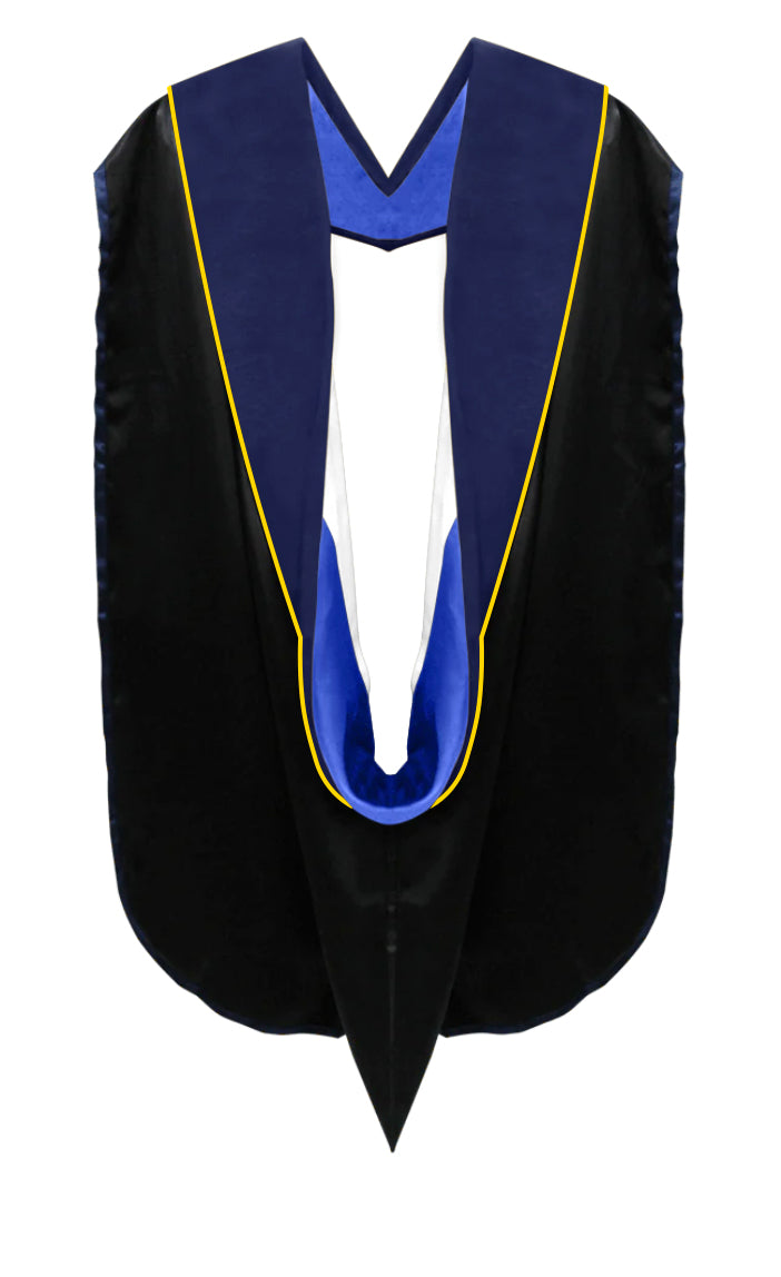 Doctoral Hoods on Clearance (FINAL SALE) - Dark Blue Velvet