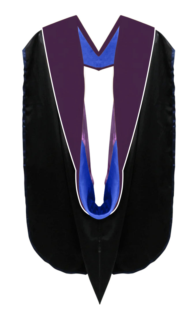 Doctoral Hoods on Clearance (FINAL SALE) - Purple Velvet