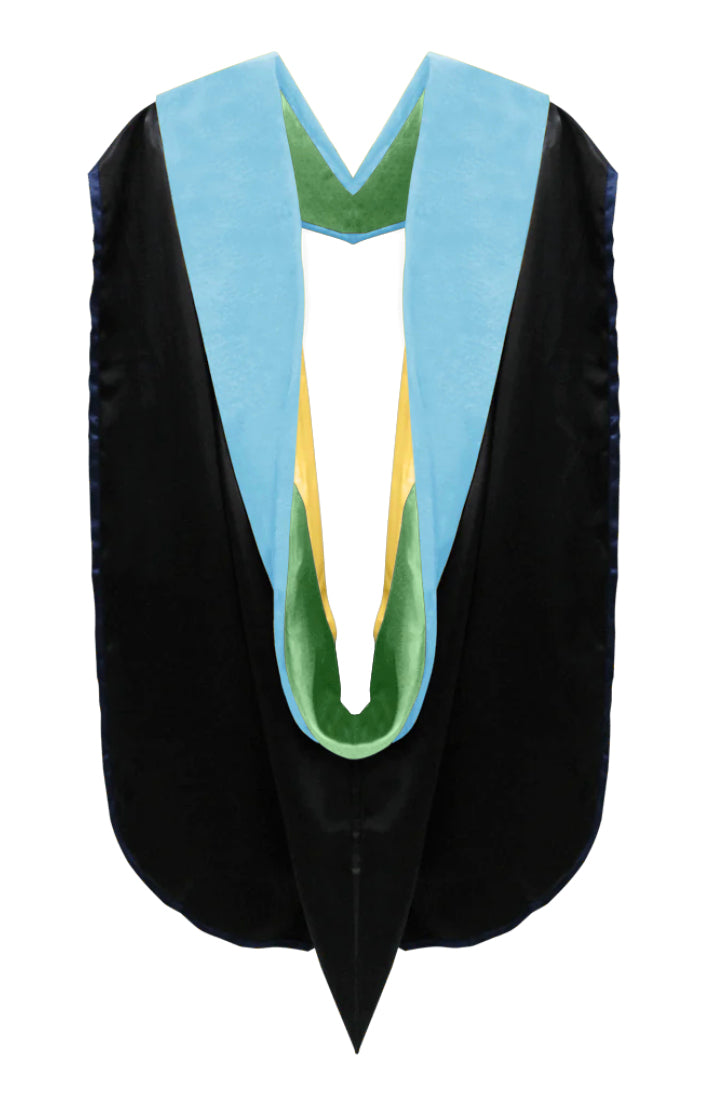 Doctoral Hoods on Clearance (FINAL SALE) - Light Blue Velvet