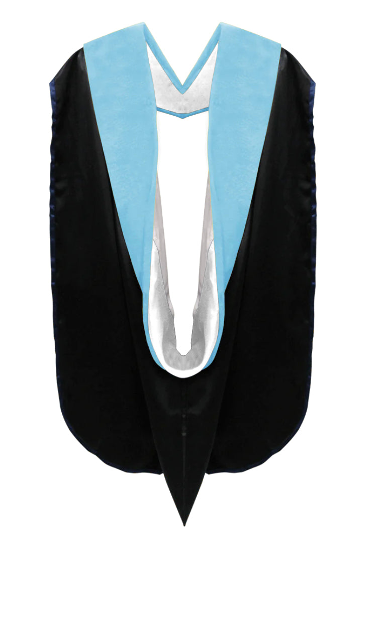 Doctoral Hoods on Clearance (FINAL SALE) - Light Blue Velvet