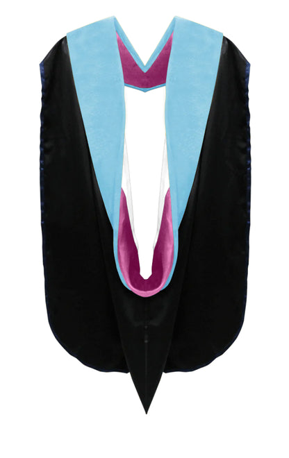 Doctoral Hoods on Clearance (FINAL SALE) - Light Blue Velvet
