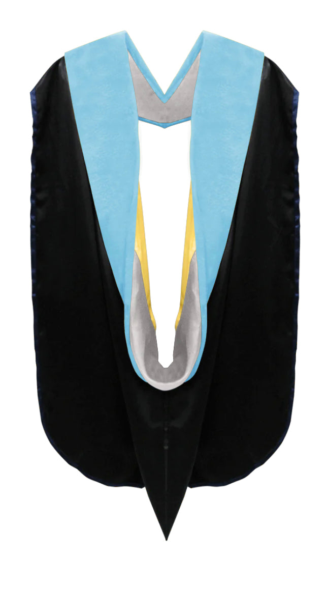 Doctoral Hoods on Clearance (FINAL SALE) - Light Blue Velvet