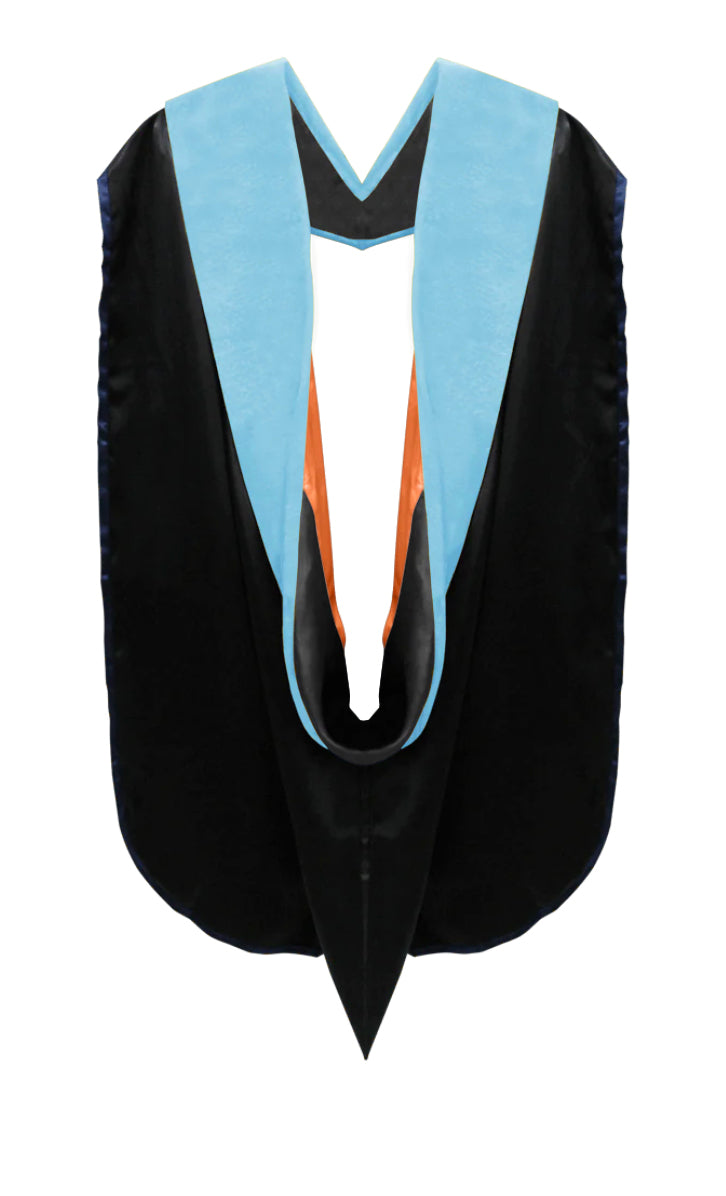 Doctoral Hoods on Clearance (FINAL SALE) - Light Blue Velvet