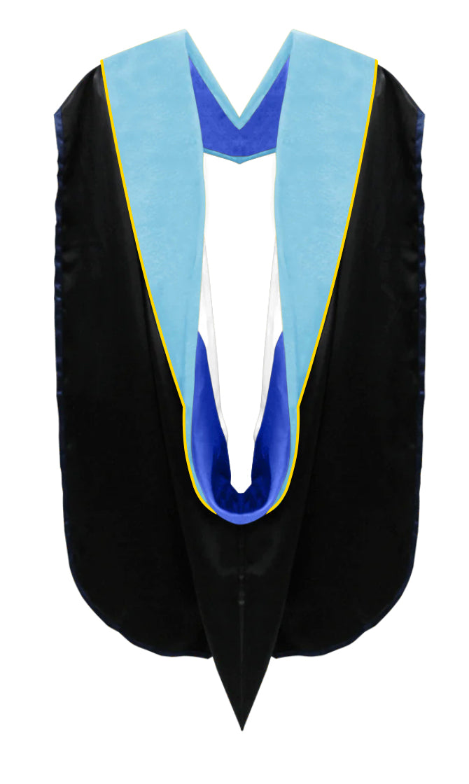 Doctoral Hoods on Clearance (FINAL SALE) - Light Blue Velvet