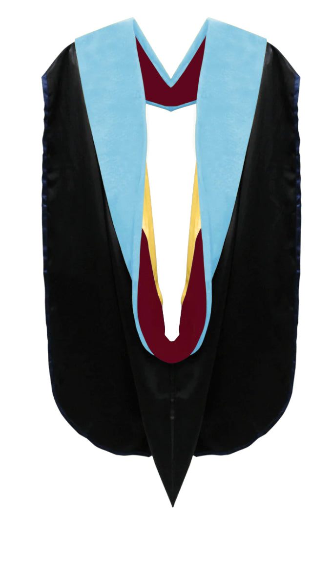 Doctoral Hoods on Clearance (FINAL SALE) - Light Blue Velvet