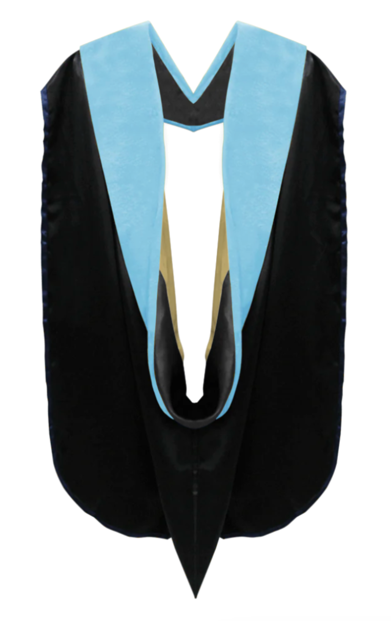 Doctoral Hoods on Clearance (FINAL SALE) - Light Blue Velvet