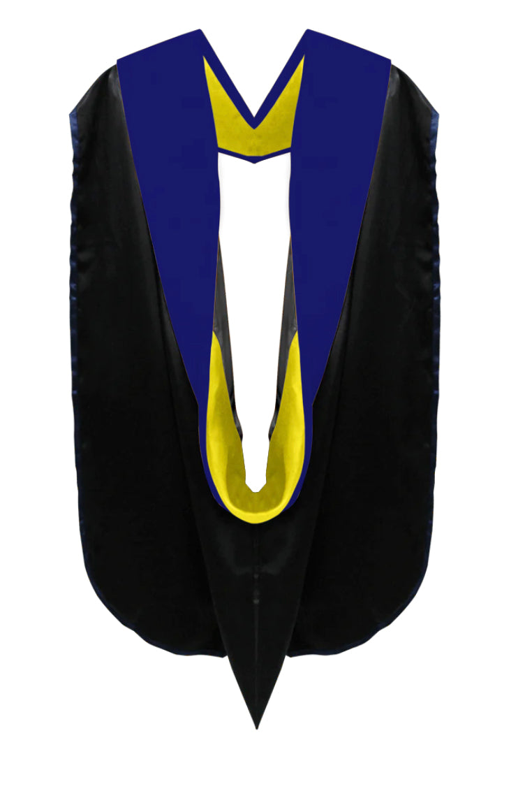 Doctoral Hoods on Clearance (FINAL SALE) - Royal Blue Velvet