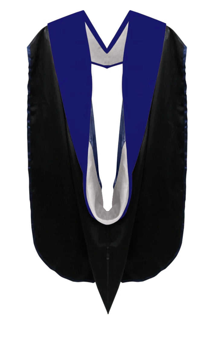 Doctoral Hoods on Clearance (FINAL SALE) - Royal Blue Velvet