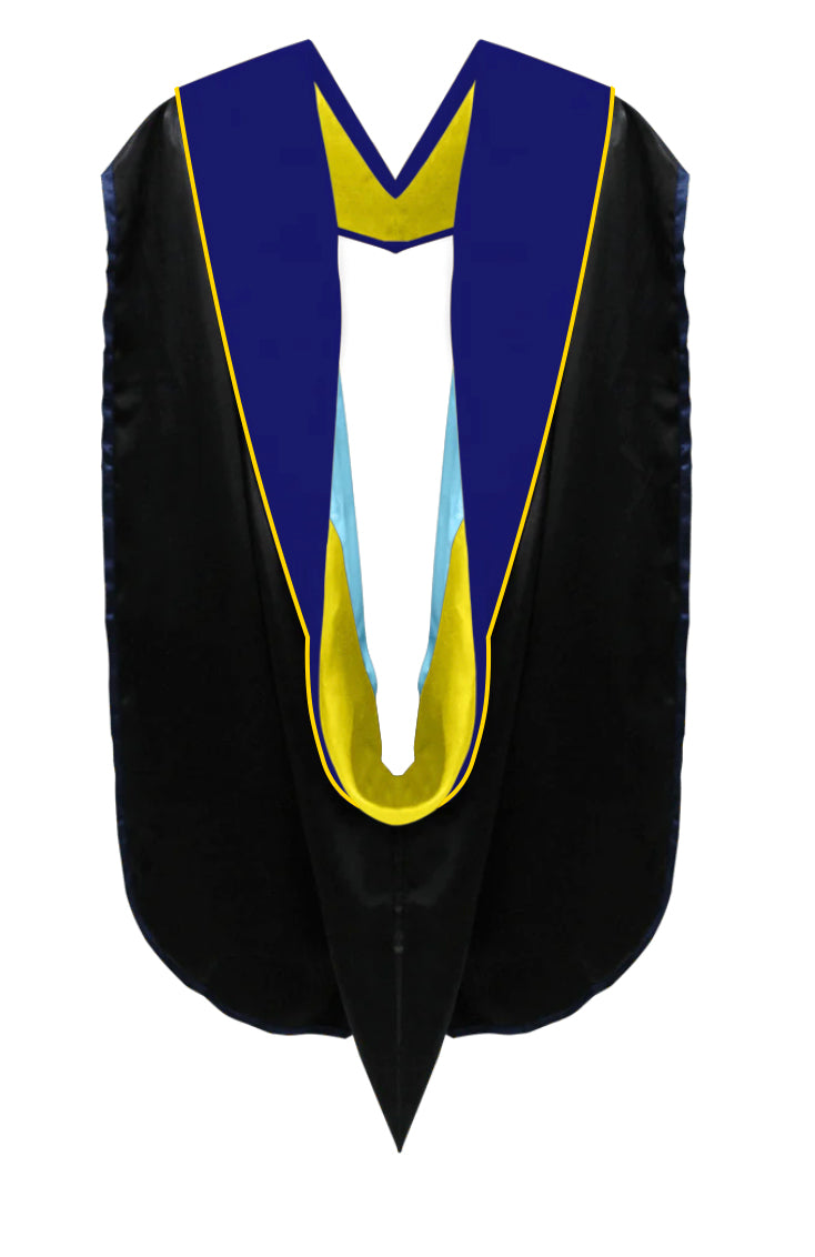 Doctoral Hoods on Clearance (FINAL SALE) - Royal Blue Velvet