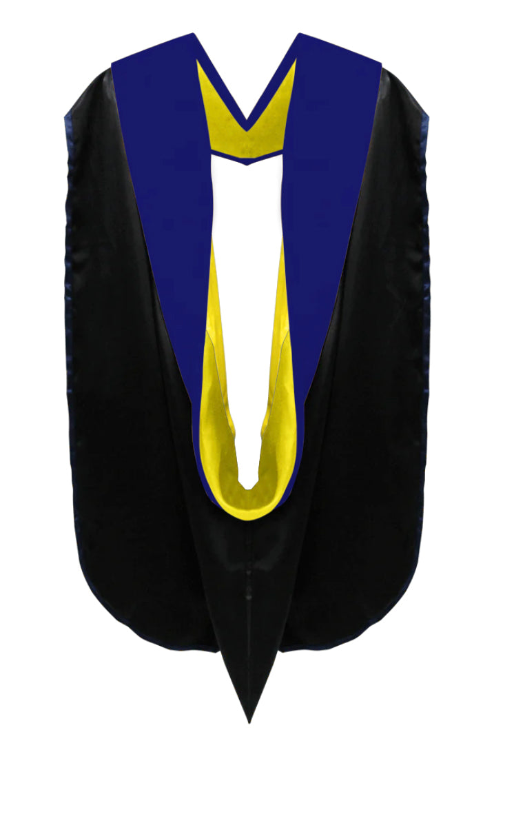 Doctoral Hoods on Clearance (FINAL SALE) - Royal Blue Velvet