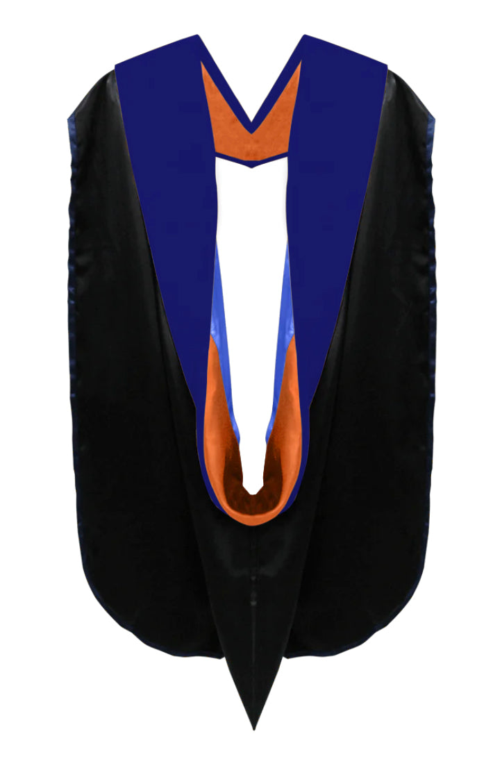 Doctoral Hoods on Clearance (FINAL SALE) - Royal Blue Velvet