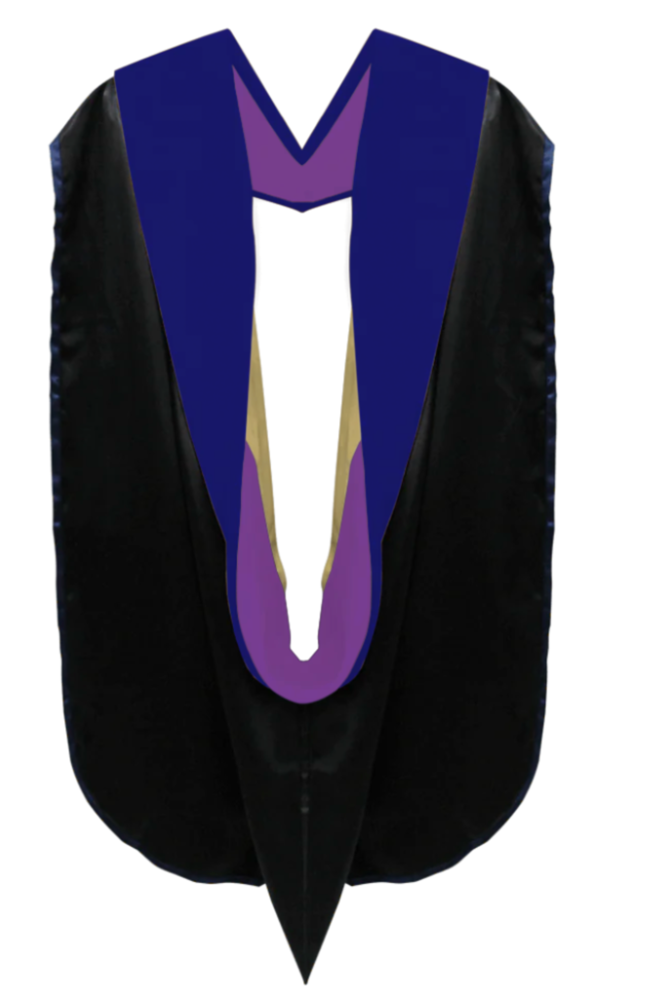 Doctoral Hoods on Clearance (FINAL SALE) - Royal Blue Velvet