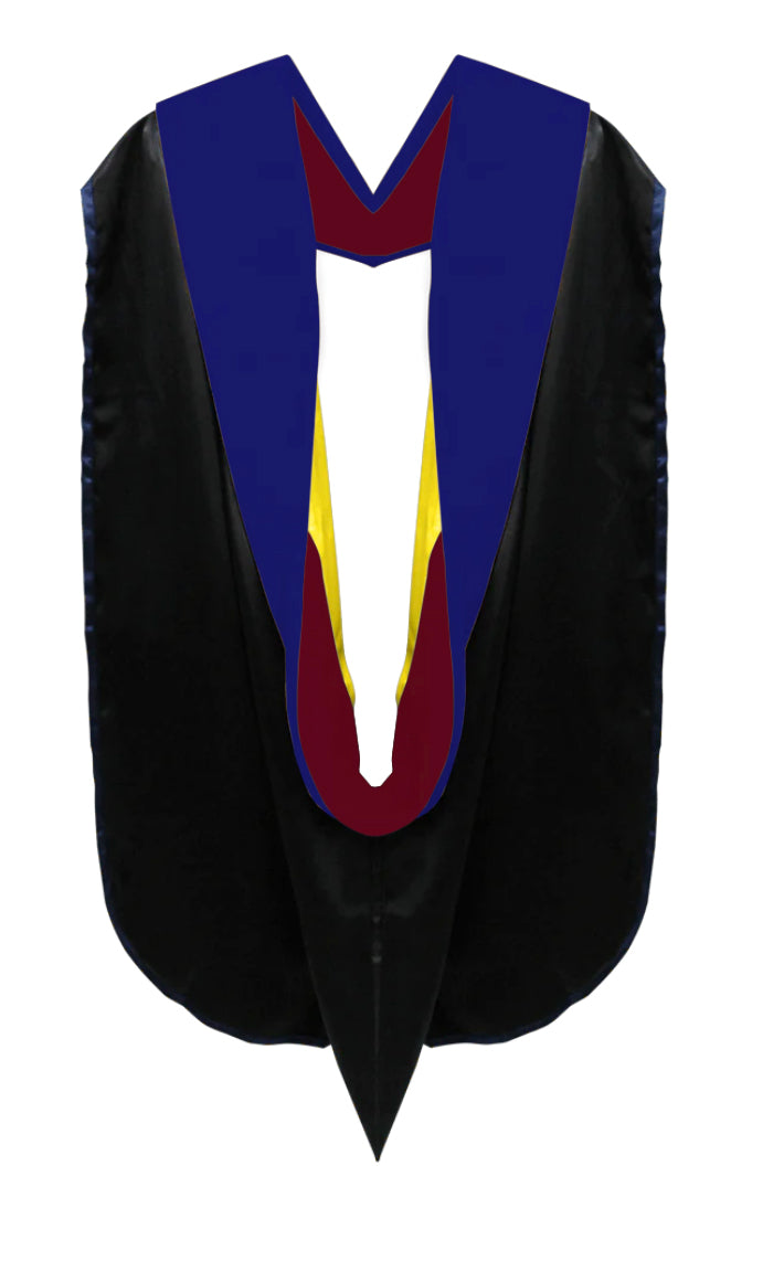 Doctoral Hoods on Clearance (FINAL SALE) - Royal Blue Velvet