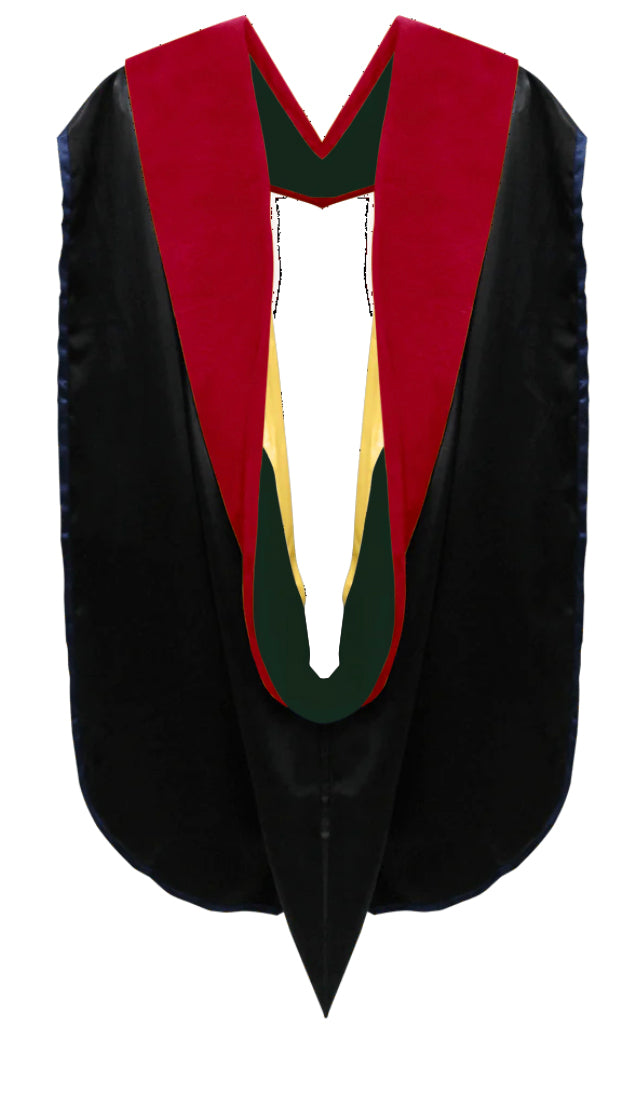 Doctoral Hoods on Clearance (FINAL SALE) - Scarlet Velvet
