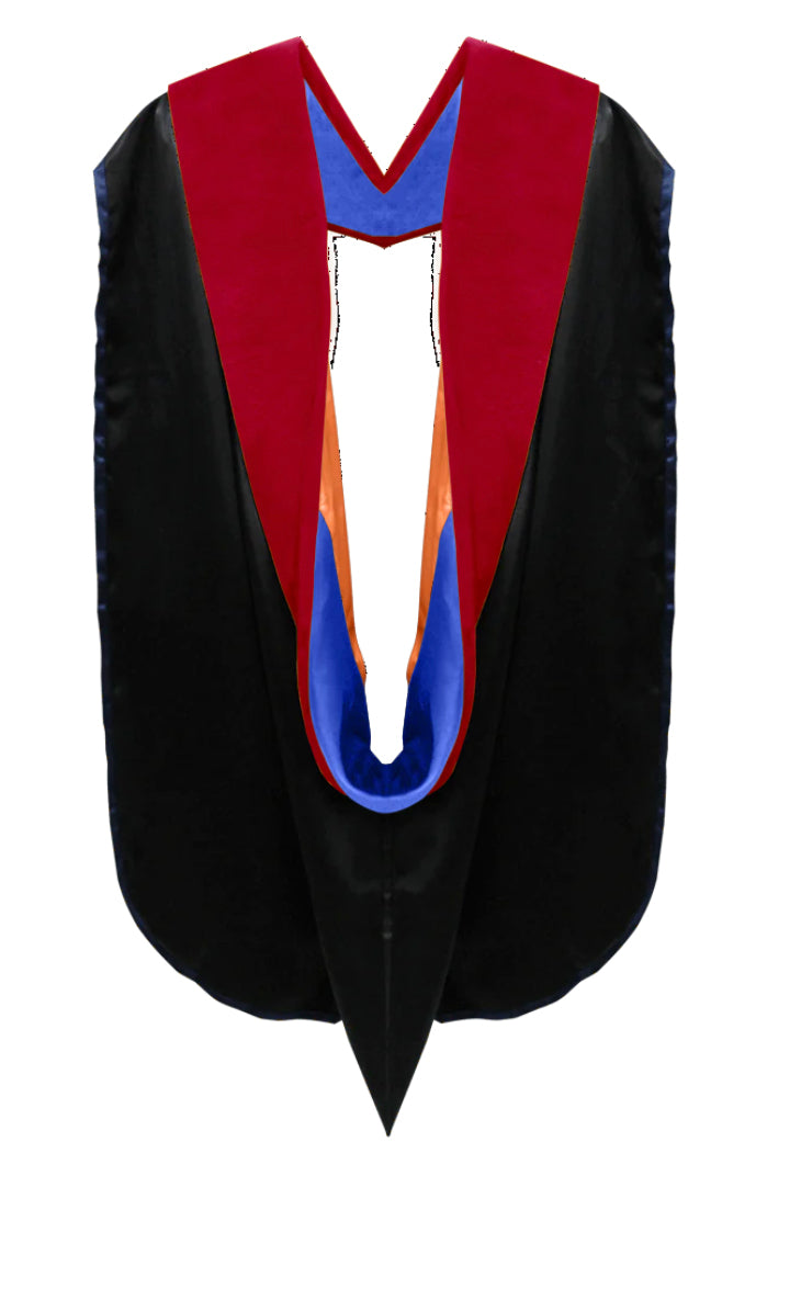 Doctoral Hoods on Clearance (FINAL SALE) - Scarlet Velvet