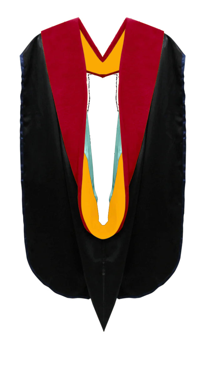 Doctoral Hoods on Clearance (FINAL SALE) - Scarlet Velvet