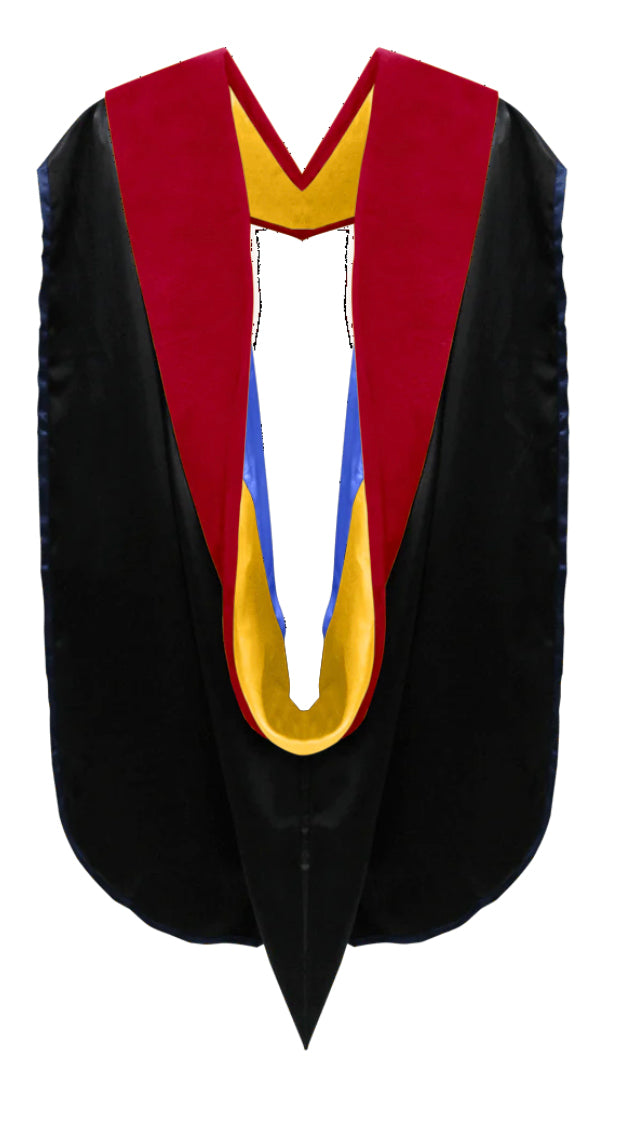 Doctoral Hoods on Clearance (FINAL SALE) - Scarlet Velvet