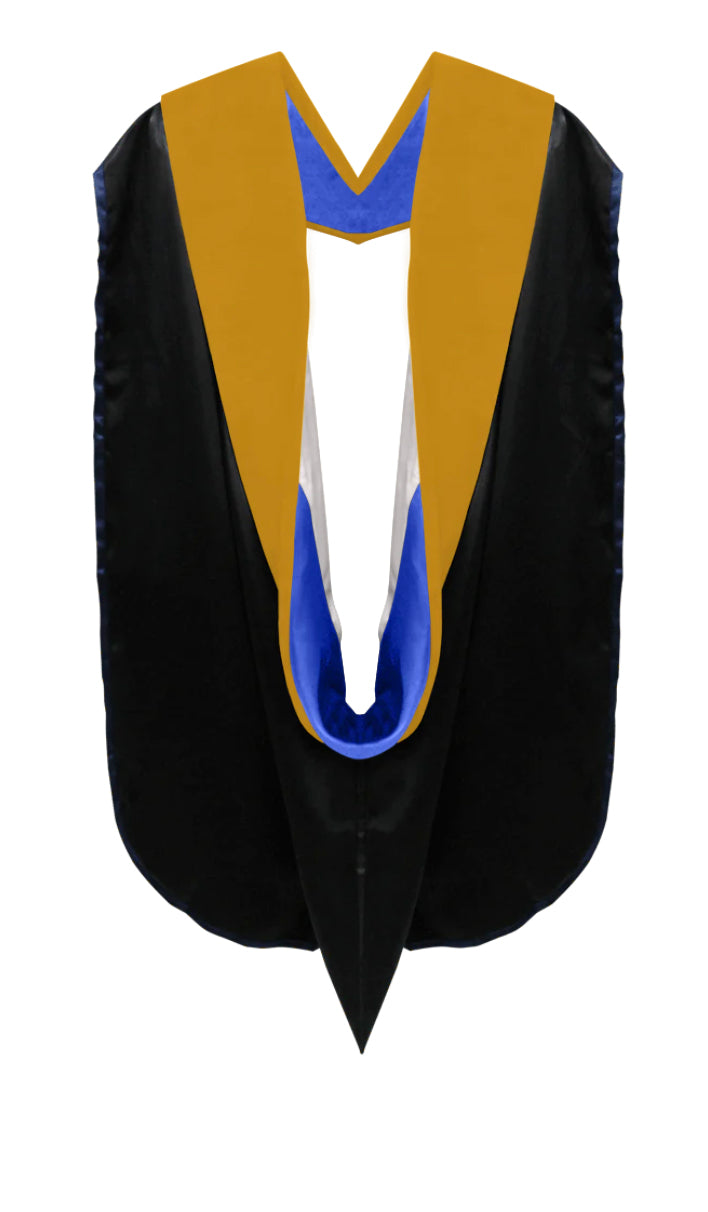 Doctoral Hoods on Clearance (FINAL SALE) - Science Gold Velvet