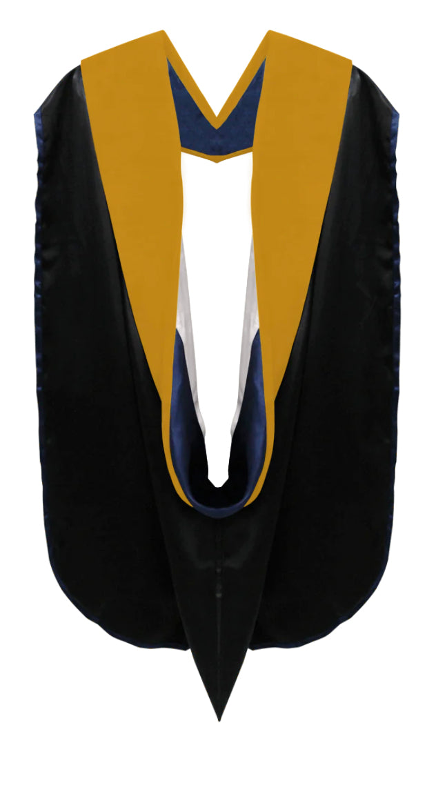 Doctoral Hoods on Clearance (FINAL SALE) - Science Gold Velvet