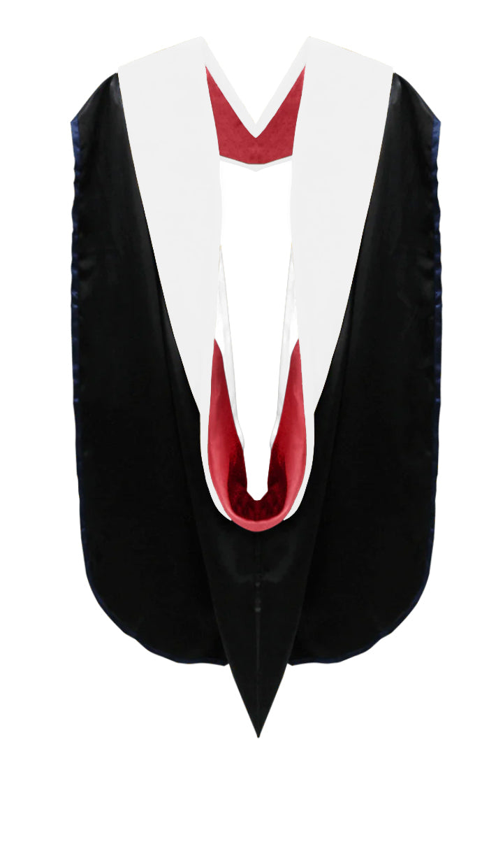 Doctoral Hoods on Clearance (FINAL SALE) - White Velvet