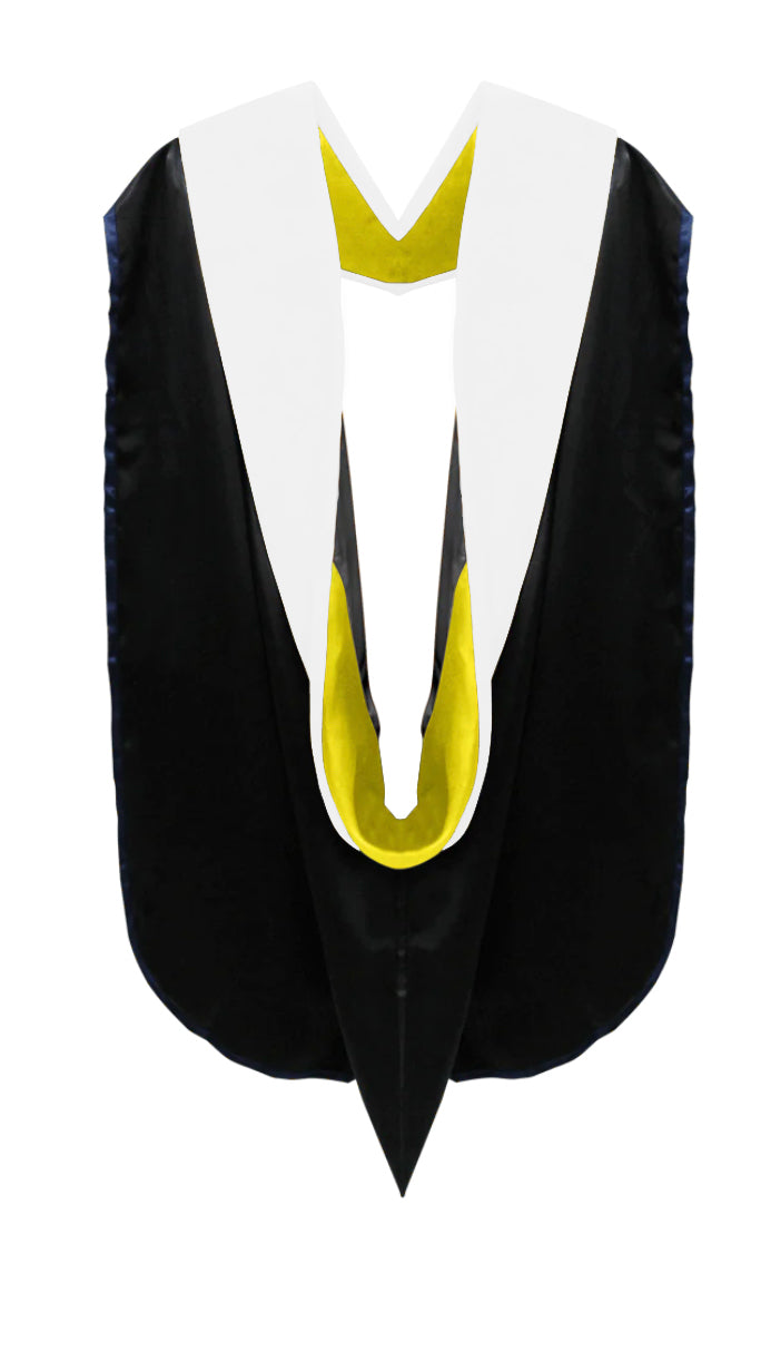 Doctoral Hoods on Clearance (FINAL SALE) - White Velvet