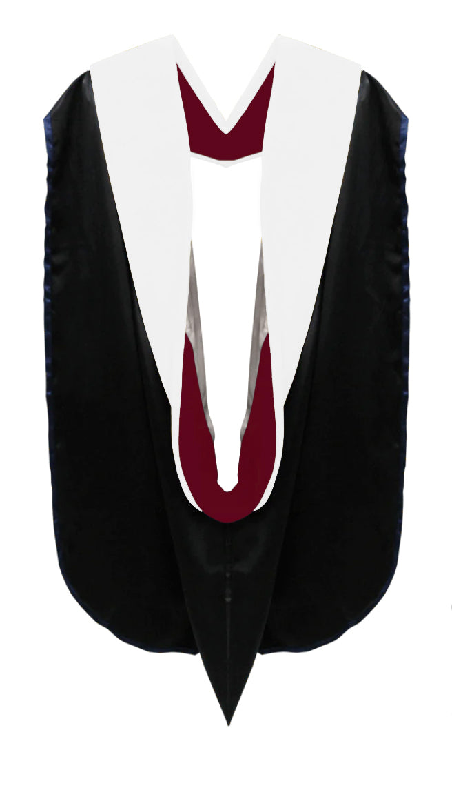 Doctoral Hoods on Clearance (FINAL SALE) - White Velvet