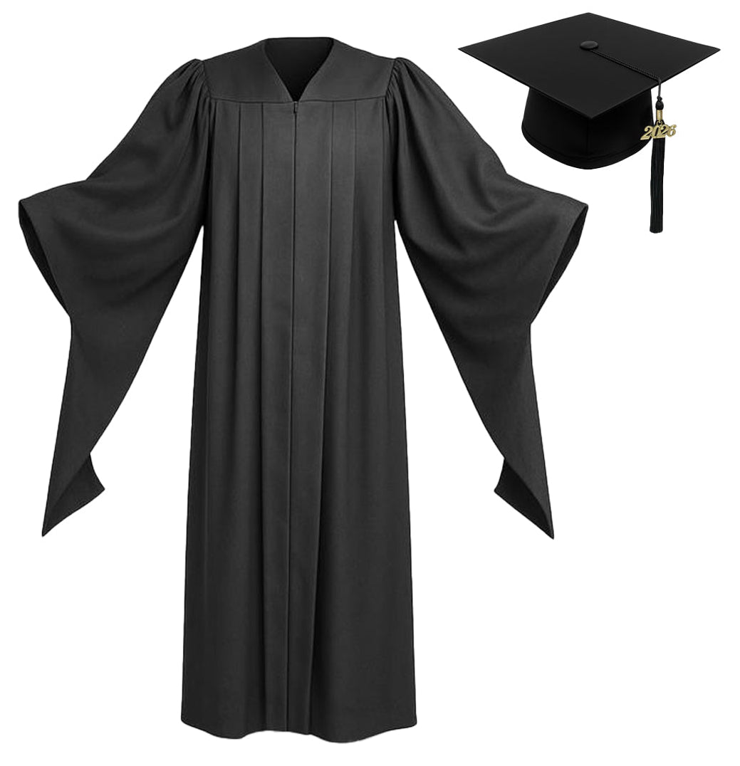 Classic Masters Graduation Cap and Gown - Academic Regalia