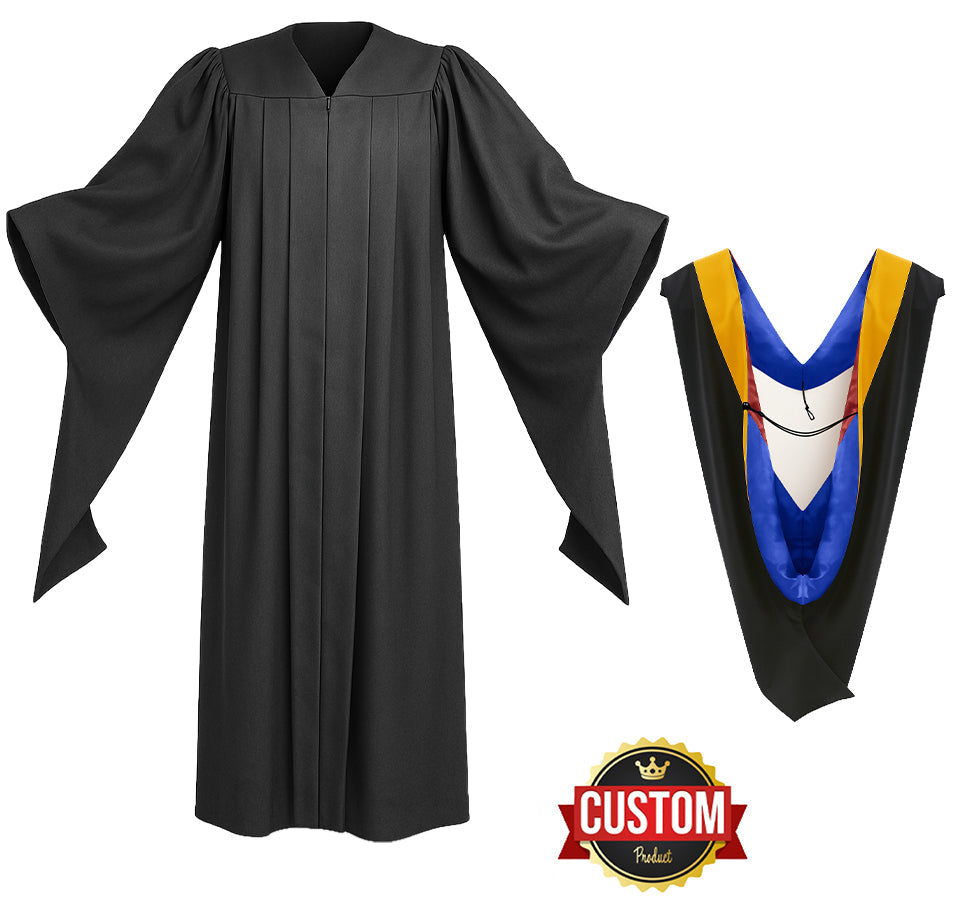 Classic Masters Graduation Gown & Hood Package